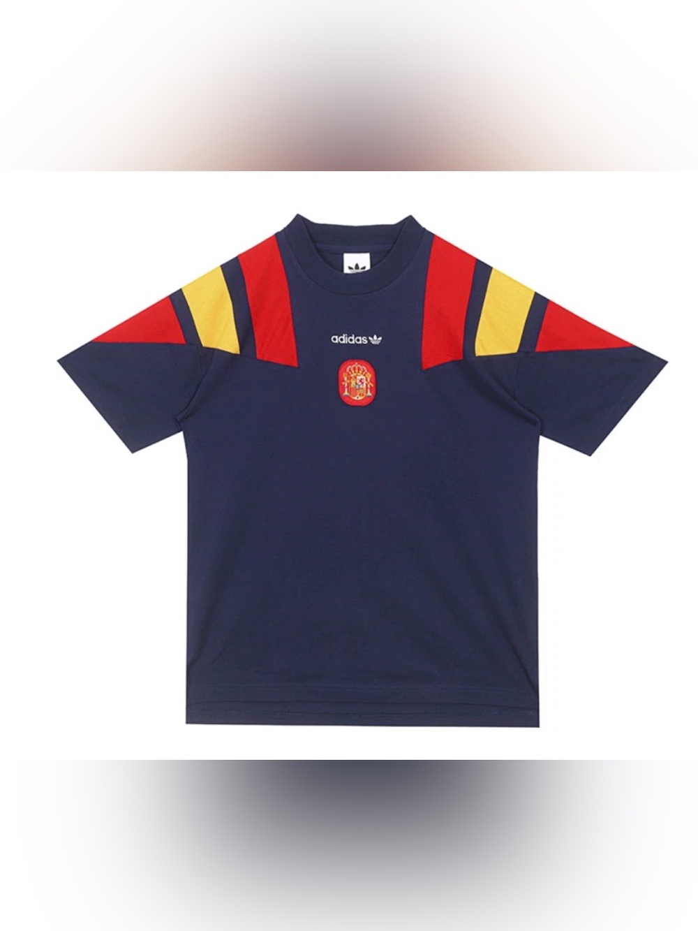 Adidas Spain EQT T-Shirt Dark Blue World Cup Soccer Tee KG2574 Men’s Size 2XL